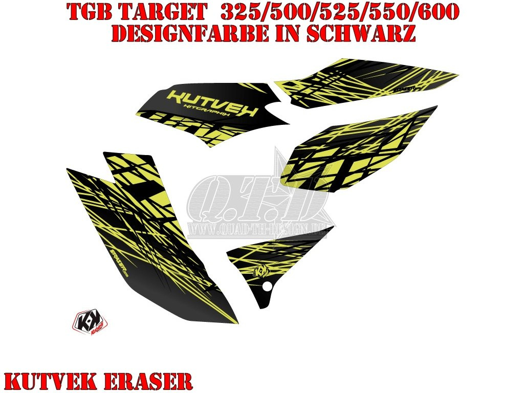 Eraser Schwarz für TGB Blade altes Modell